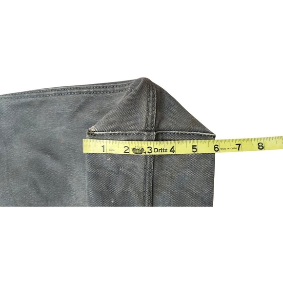 Madewell Gray Tote Bag with Leather Handles - Picture 10 of 14